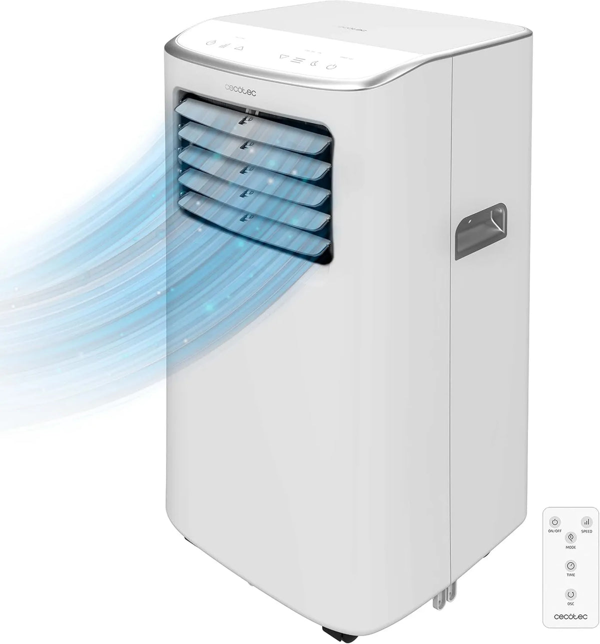 Cecotec klimatyzator, 7000 BTU, sterowanie dotykowe, zdalne sterowanie, zasięg 20 m²