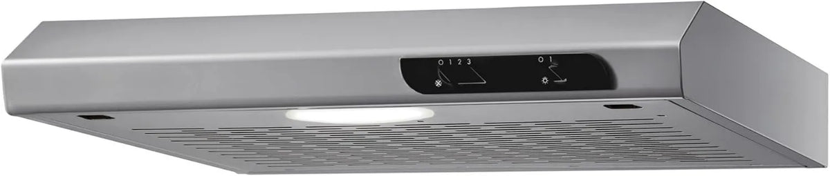 Respekta okap kuchenny, DH540IXL, 50 cm, 68 dB, wbudowany, stal nierdzewna, 52- 68 dB, Kontener metalowy o wyglądzie stalowym