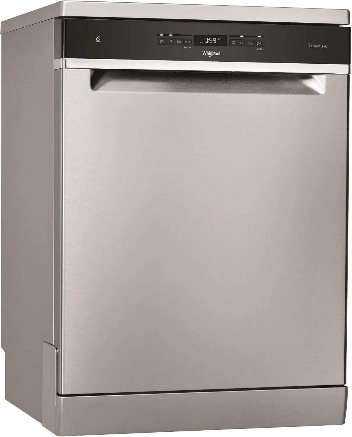 Whirlpool zmywarka, do naczyń WFO3O33PLX, 60 cm, 43 dB, do naczyń 60 cm 14 sztućce 43 db - WFO3O33PLX