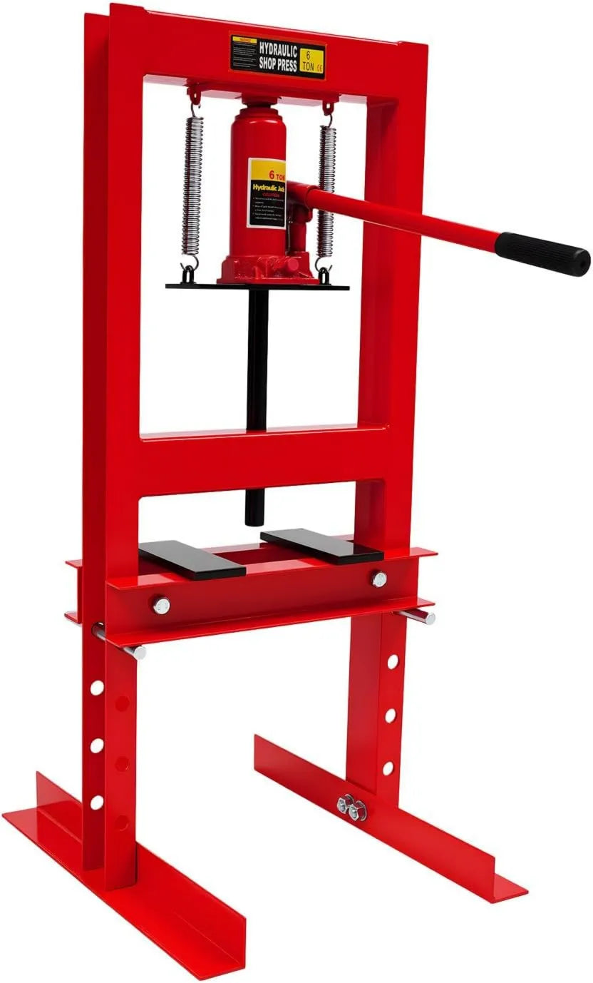 Prasa warsztatowa, 22 kg, 24 kg, 125 mm, prasa hydrauliczna, stali węglowej i manganowej, do warsztatów samochodowych, warsztatów maszynowych i garaży