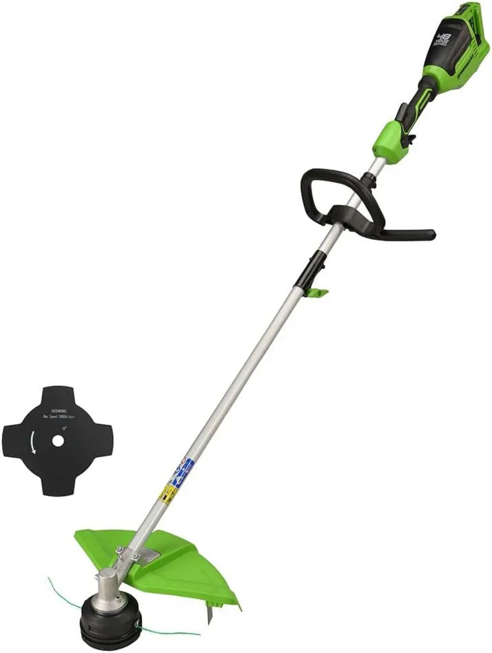 Greenworks GD24X2TX podkaszarka, 40 cm, zasilanie akumulatorowe, Akumulatorowa Podkaszarka do Małych i Średnich Ogrodów, Szerokość Cięcia 40 cm