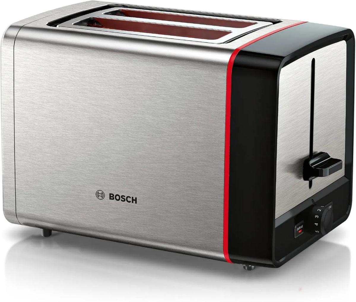 Bosch, TAT6M420 Toster, zdejmowany, rozmrażany, idealny dla 2
