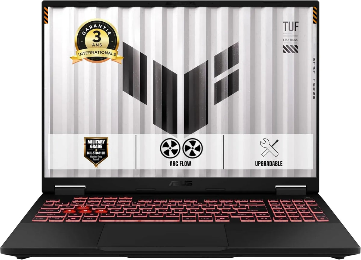 A16-TUF608PP-RV067W 8940HX laptop, 165 Hz, 1920 x 1200, Asus TUF Gaming 16-calowy laptop FHD+ 165 Hz, AMD Ryzen9 do 5,3 GHz, Windows 11 Home