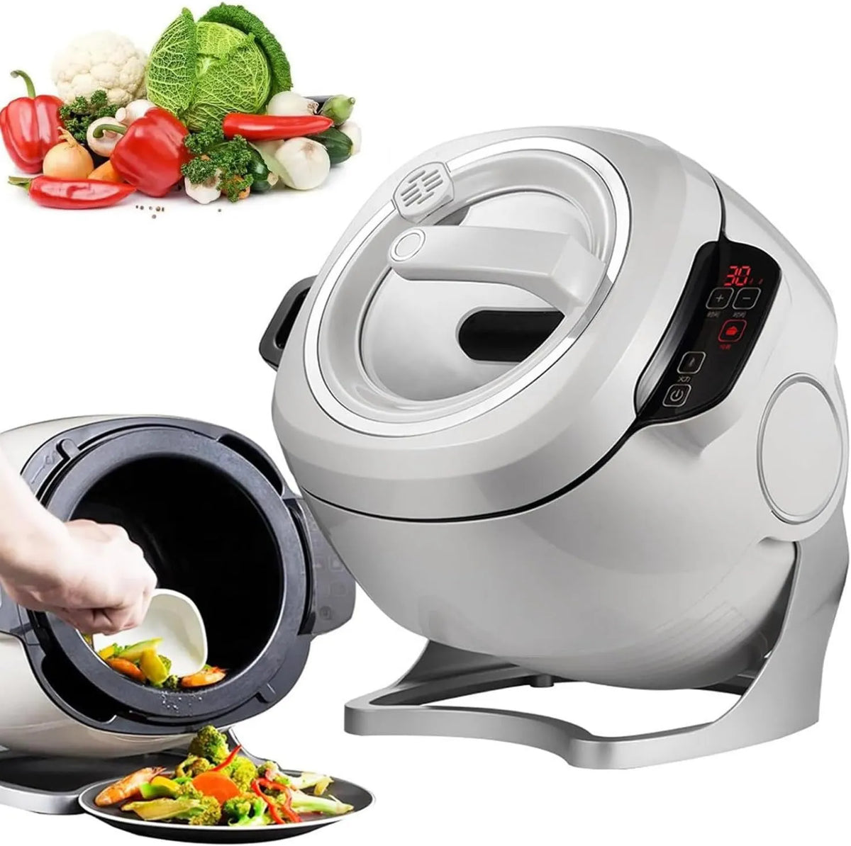 guoyjmm, kuchenka, Robot, 6 l, 2000 W, dotykowy, 3 prędkości, profesjonalny, kemping, dla La Maison i Le kemping