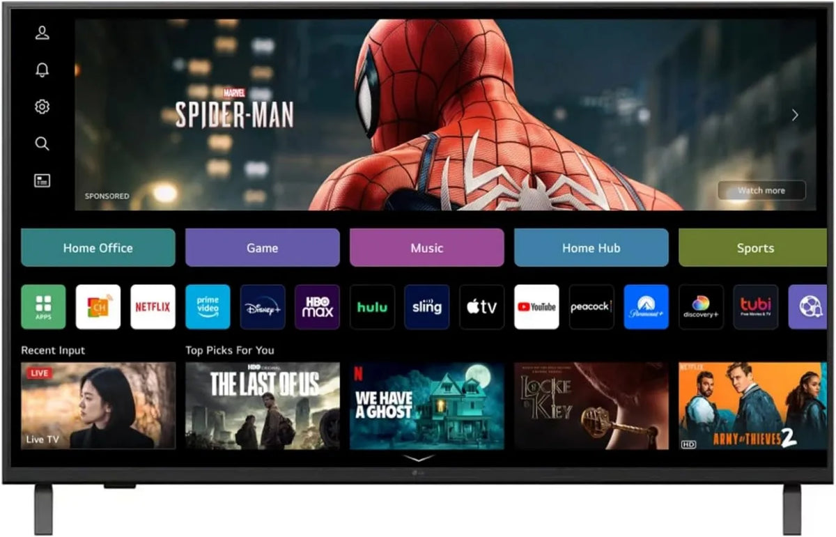 LG 50UA751C0LA DVB-T2 telewizor Smart TV, sterowanie WiFi