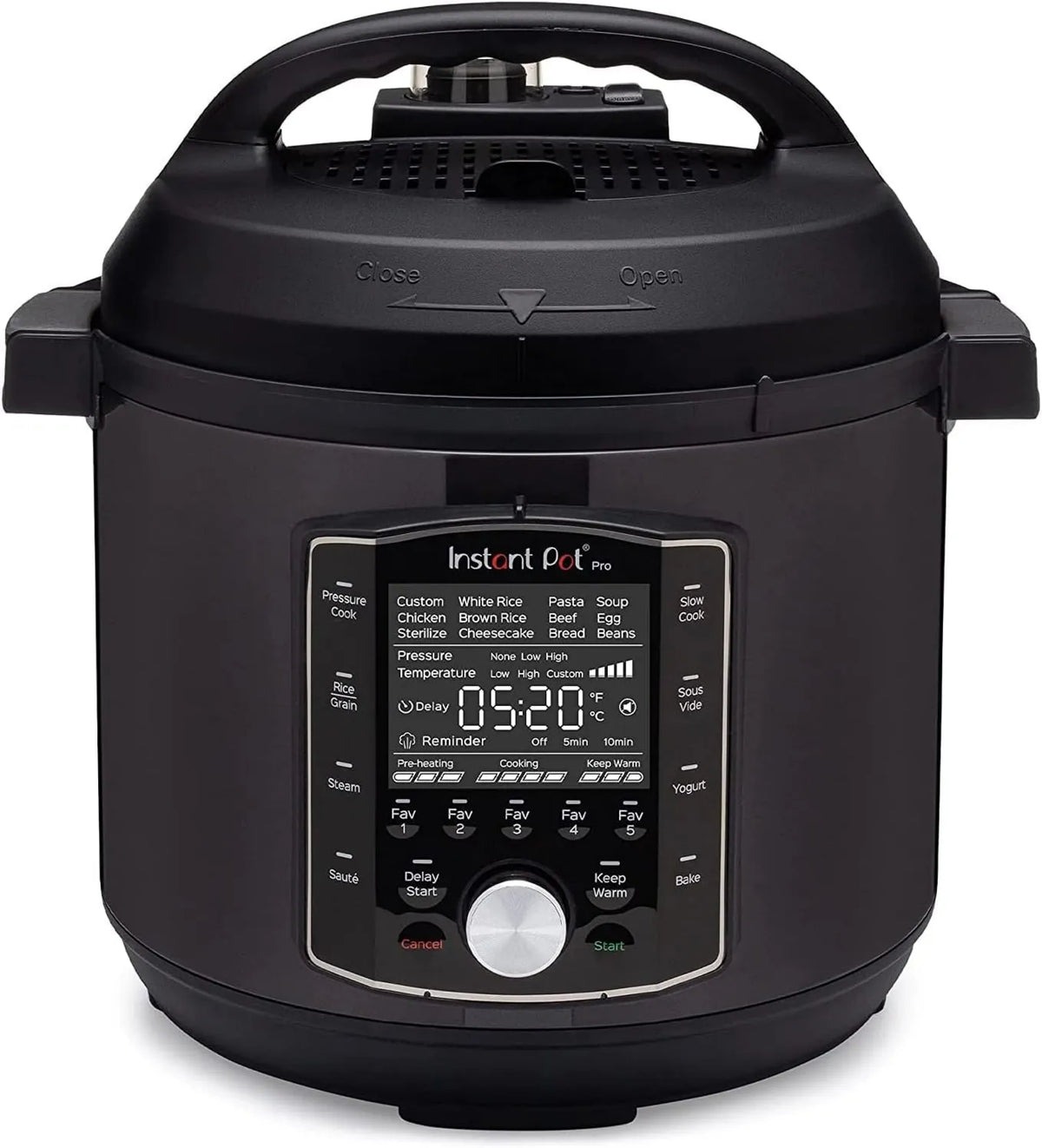 Instant Pot, Samoprzyrządzanie, elektryczne urządzenia do sterylizacji, elektryczna kuchenka ryżowa, 7, 6 l, para, stal nierdzewna