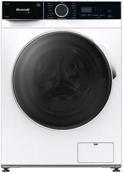 BRANDT pralka, 8 kg, 72 dB, klasa energetyczna A, WFB584QW1, biały, 1400 obr. / min