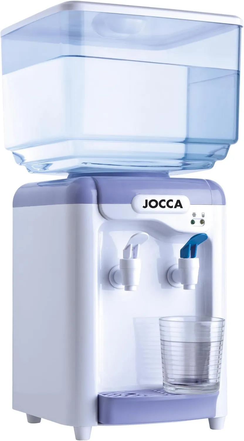 Jocca, Dyspensor, Adapter, Butelka, 24, 5 x 23 x 34 cm, 7 l, duży zbiornik, biały, drewno, do butelki