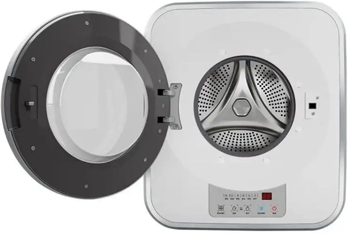 guoyjmm pralka, 3 kg, przenośna, monta? na ściana, Mini, Automatyczna ścienna i Suszarka do włosów, do łazienki