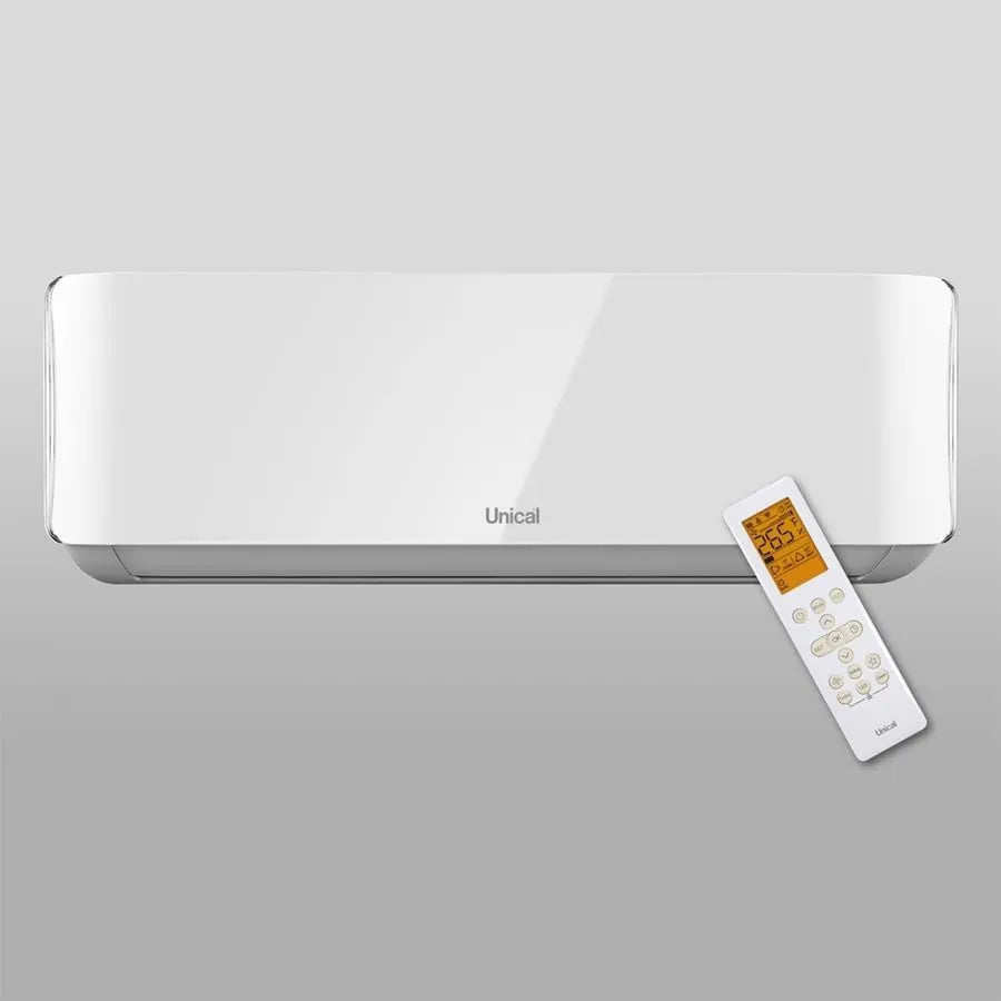 R32 klimatyzator, 10000 BTU, silnik inwerterowy, KLIMATYZATOR UNICAL AIR CRISTAL INVERTER 10000 BTU A++/A++ 5 LAT