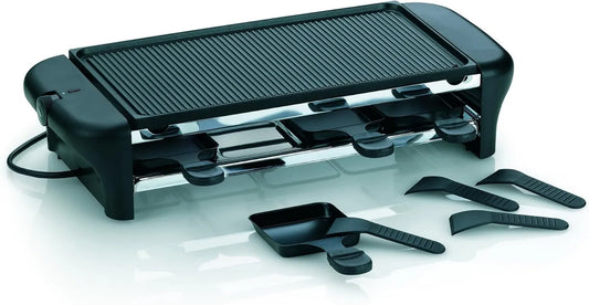 kela, 64002 elektryczna raclette aparatura z grill, aluminium, antykijek