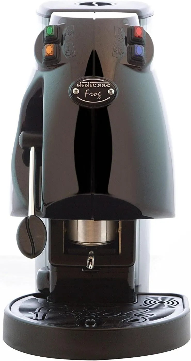 Ekspres do kawy, 44 mm, 120 V, 6,5 kg, Ekspres do kawy do podkładek papierowych ESE 44 mm Diesse Frog kolor czarny