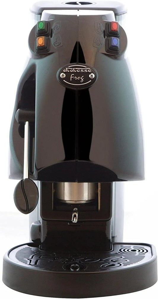 Ekspres do kawy, 44 mm, 120 V, 6,5 kg, Ekspres do kawy do podkładek papierowych ESE 44 mm Diesse Frog kolor czarny