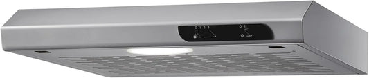 Respekta okap kuchenny, DH540IXL, 50 cm, 68 dB, wbudowany, stal nierdzewna, 52- 68 dB, Kontener metalowy o wyglądzie stalowym