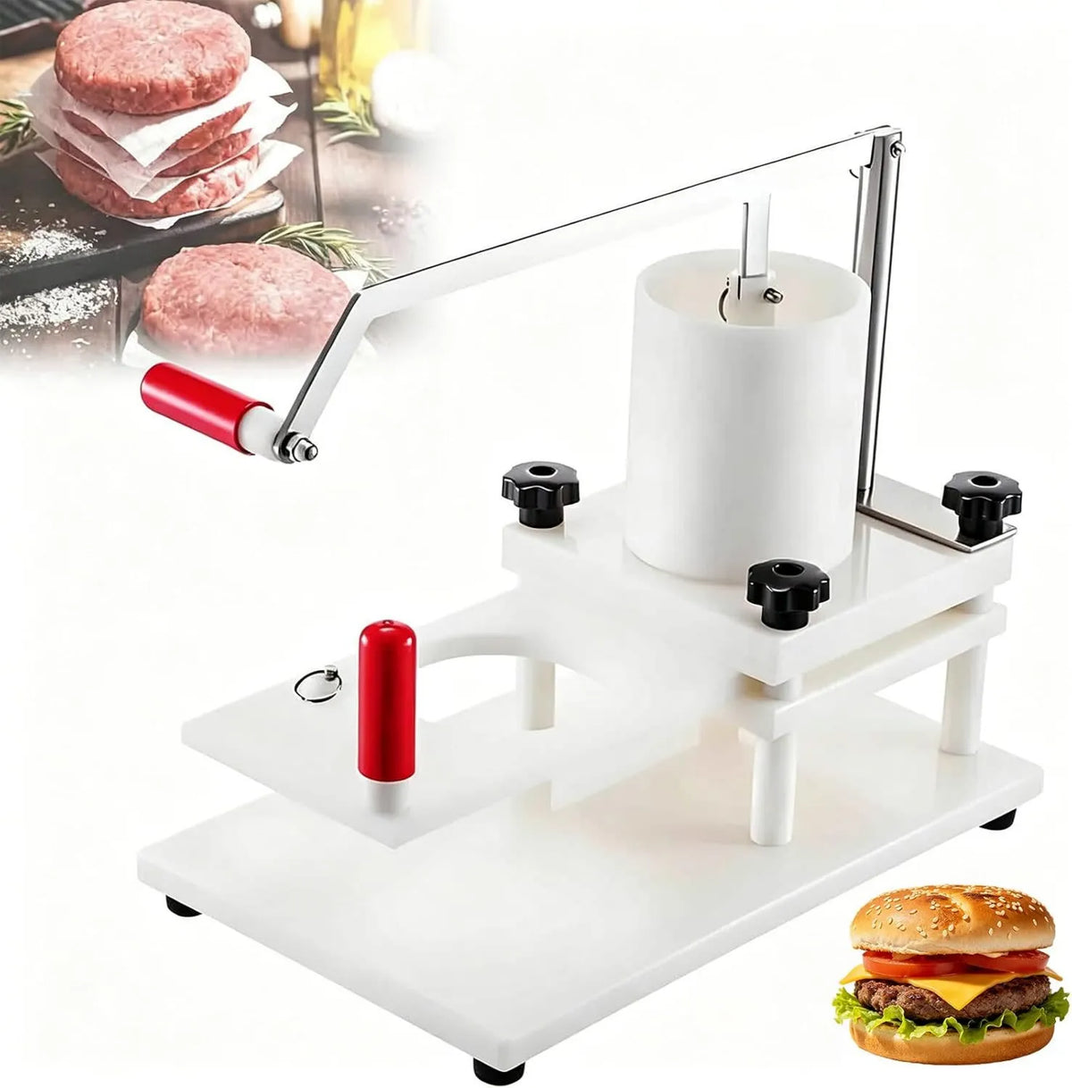 Generic, Maszyna do Burger, Formowanie maszyny, Prasa, profesjonalne, stal nierdzewna, do szybkiego i szybkiego gotowania