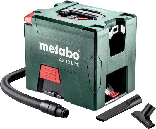 HIKOKI odkurzacz pionowy, AS 18 Metabo 60202850, Aspirador a bateria 18 V Ah Li- ION L PC Con maletin, Metabo 60202 50