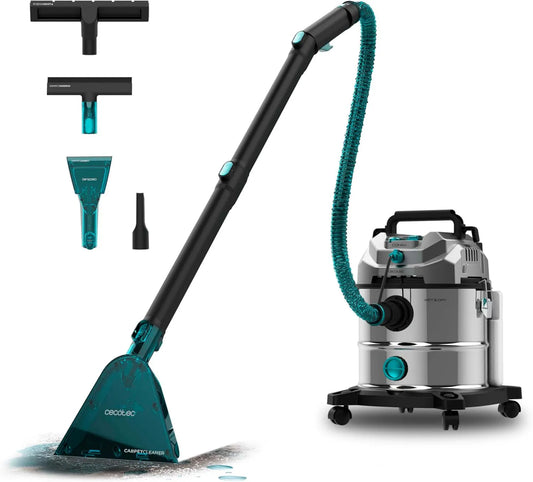 Cecotec odkurzacz piorący, Odkurzacz, 4, 2 l, 1600 W, duży zbiornik, zbiornik czystej wody o pojemności 4, 2 l i 20 l Sprzedaży wody, ciśnienie próżniowe 21 kPa
