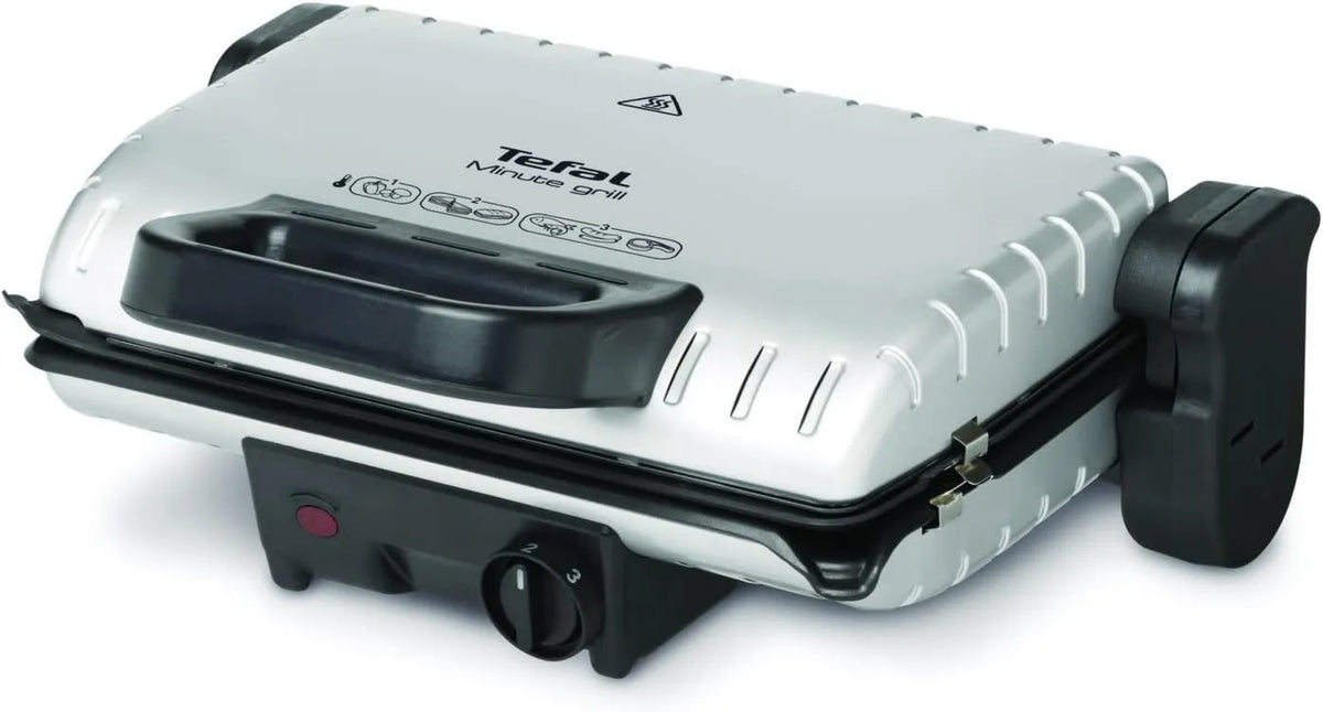 Tefal GC2050 grill elektryczny, 1600 W, 1600W, funkcja grilla, powłoka nieprzywierająca, Grill Minute, 2 tryby grillowania, 3 pozycje termostatu