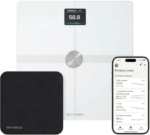 Withings, Balance, Smart Weight, Smart, Body Smart + Cleaning Kit