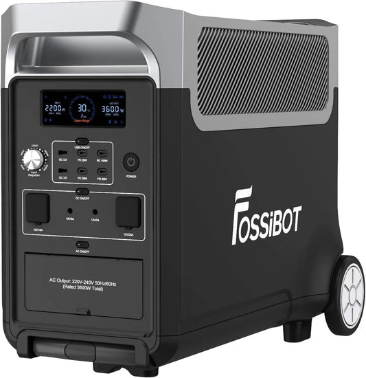 F3600 przenośna stacja zasilania, 3600W, 3840Wh, 3840 Wh, FOSSiBOT-Polska Pro przenośna Stacja zasilania