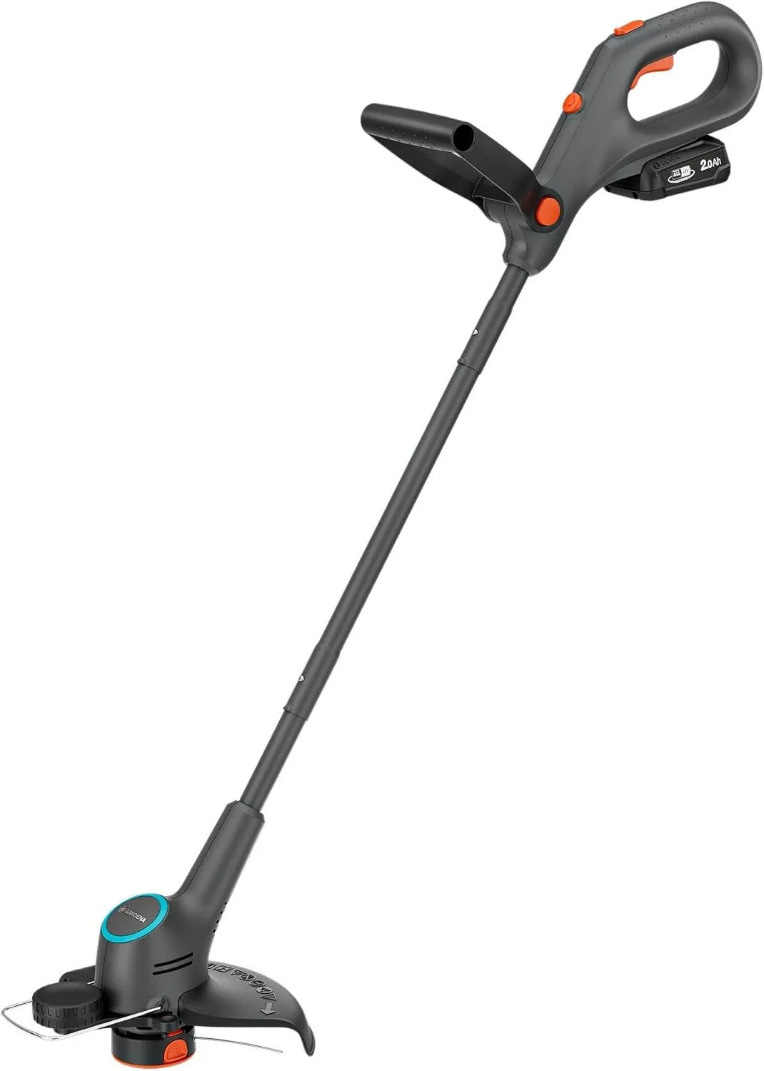 Gardena P4A podkaszarka, 2,1 kg, zasilanie akumulatorowe, EasyTrim 25 18 V Zestaw Bezprzewodowa Podkaszarka Do Trawy, Lekka i Zwrotna
