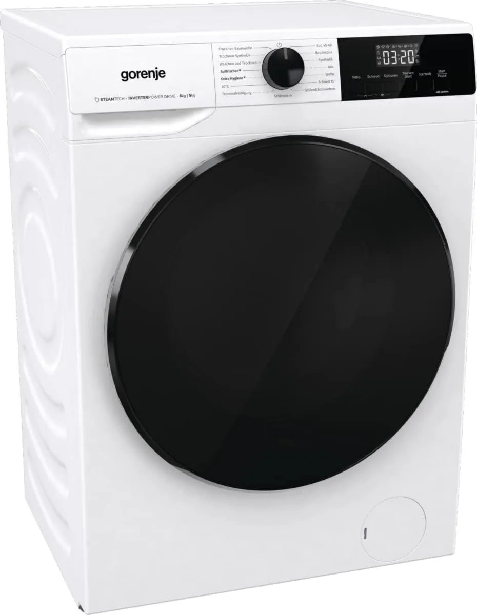 Gorenje WD2A854ADPS pralko-suszarka, programy prania i suszenia w jednym urządzeniu