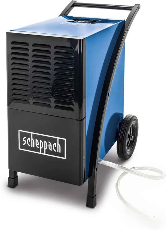 Scheppach osuszacz powietrza, BTR6500- 1050 W osuszacz, 6 l, 1050 W, 350 m3 / h, duży zbiornik, wyświetlacz LCD, do 60 l dziennie, Do części od 60 do 80 m² BTR6500-1050 W