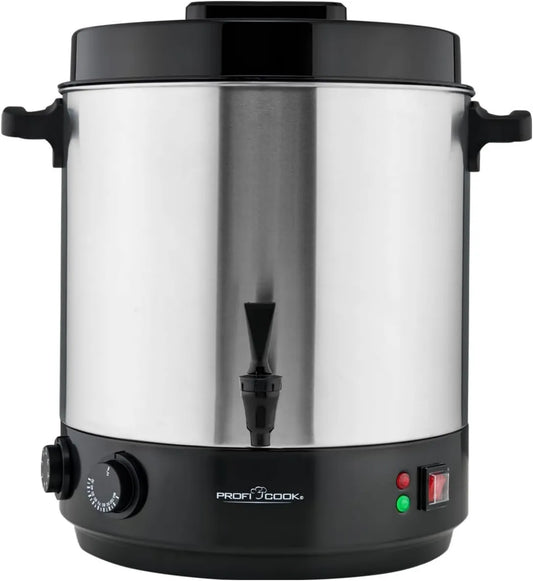 Profi Cook, Kran kuchenny EKA 1283 2in1, 32 l, 2100 W, 30 do 100°C, uchwyt na gorąco, duży cysterna, stal nierdzewna 2en1