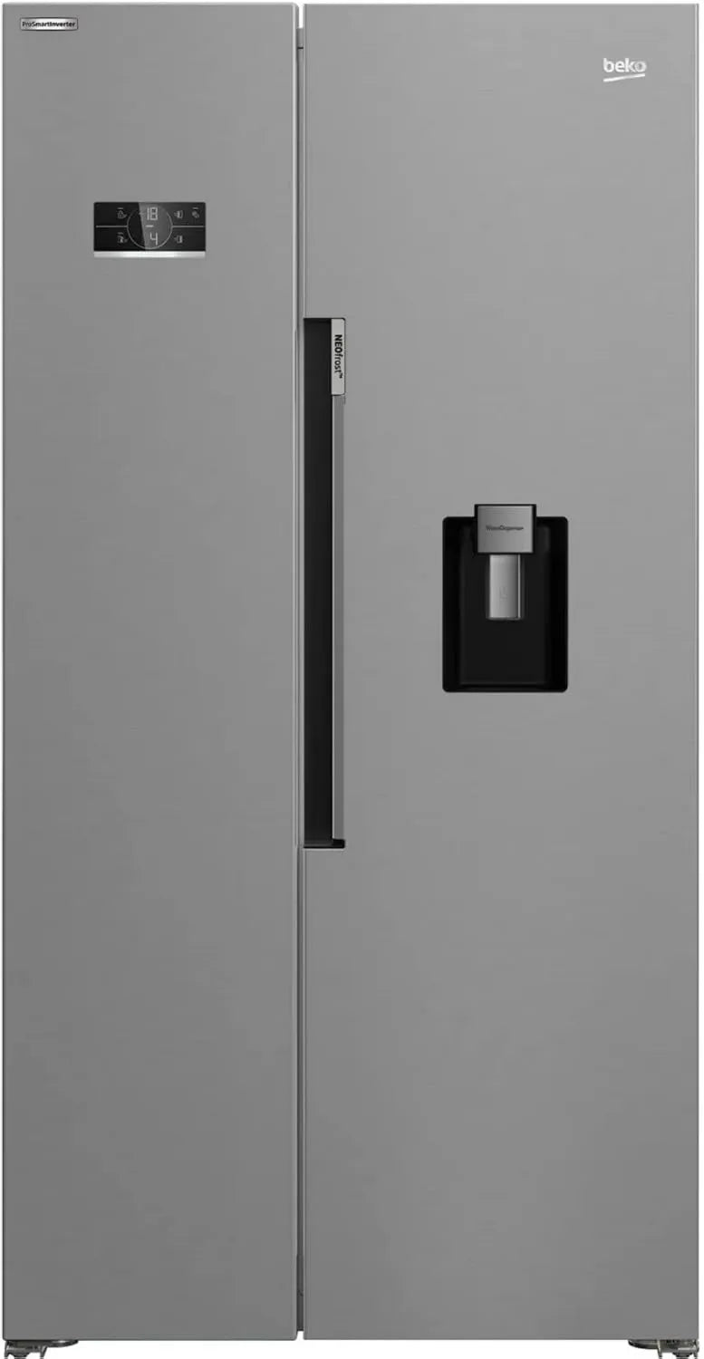 Beko lodówka, GN163241DXBN, 576 l, bez mróz, American 91 cm 576 l No Frost - GN163241DXBN