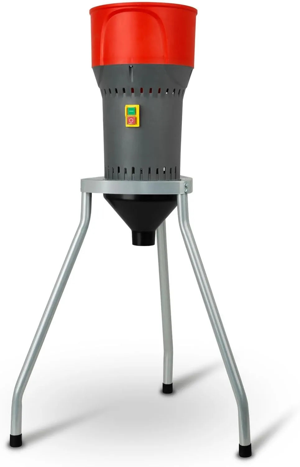 EBERTH, młyn do ziaren ze stali nierdzewnej Ostrza do odwiertów, 6 l, 1000 W, 300 kg / h, stal nierdzewna, 5 Tamis wliczone 300 kg/h