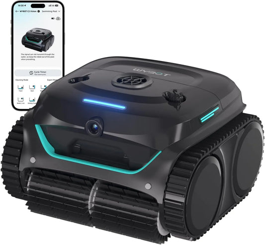 WYBOT, kamera, robot, robot czyszczący basen, bezprzewodowy