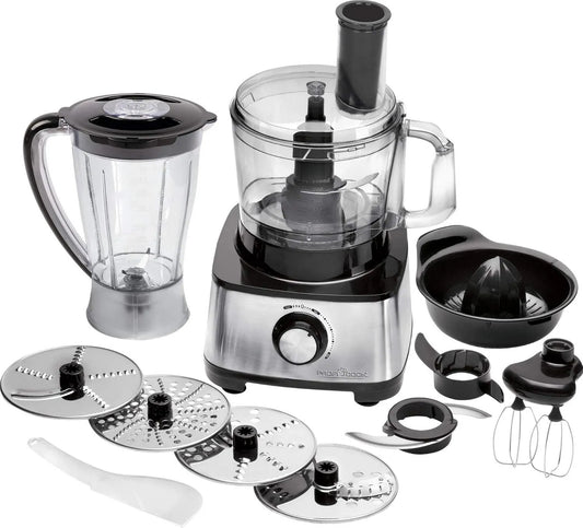 Profi Cook robot kuchenny, KM 1063, 1.2 l, 1200 W, stal nierdzewna, funkcja turbo i 11 akcesoria