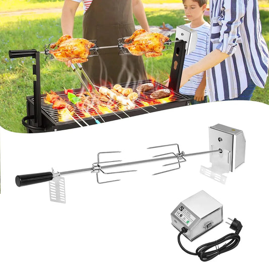Froadp, 220- 240 V Grill, Silnik, 107 cm, 240 V, stal nierdzewna, do grillowania z 220- 240 V silnikiem 220-240 V